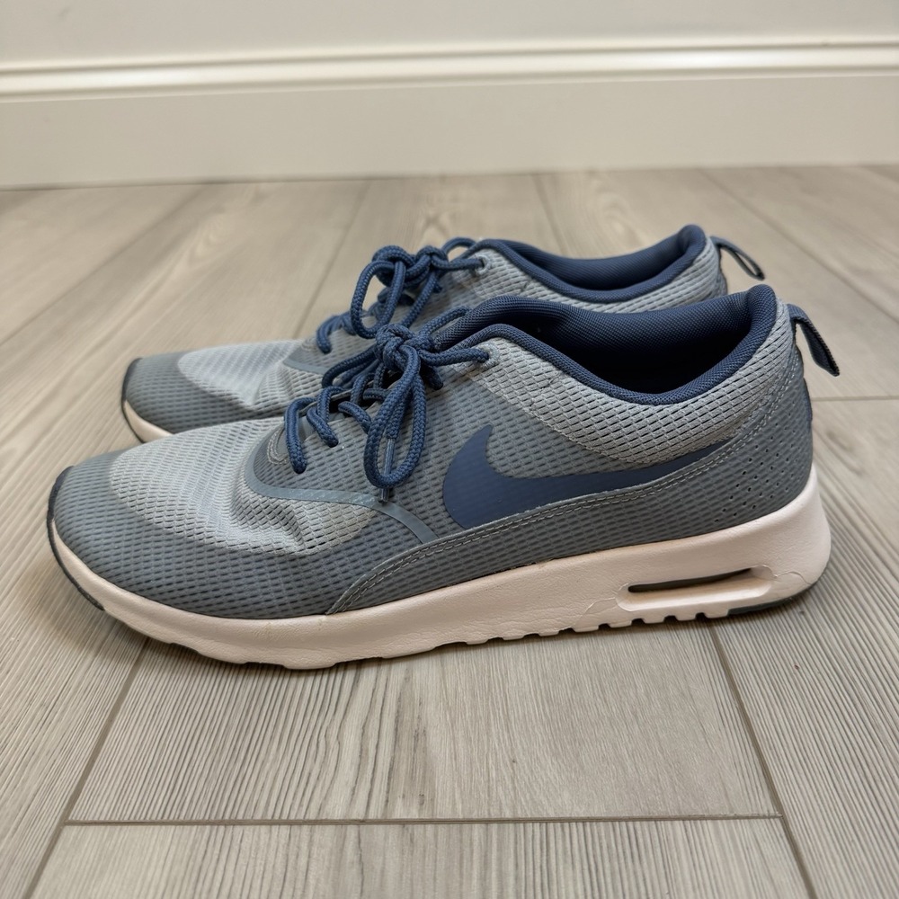 Nike WOMEN'S 9 Shoe Blue Gray White Air Max Thea Textile 819639-400‎